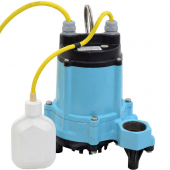 HT-6E-CIA-FS Automatic High Temperature Sump/Effluent Pump w/ Wide Angle Float Switch and 15' cord, 1/3 HP, 115V Little Giant